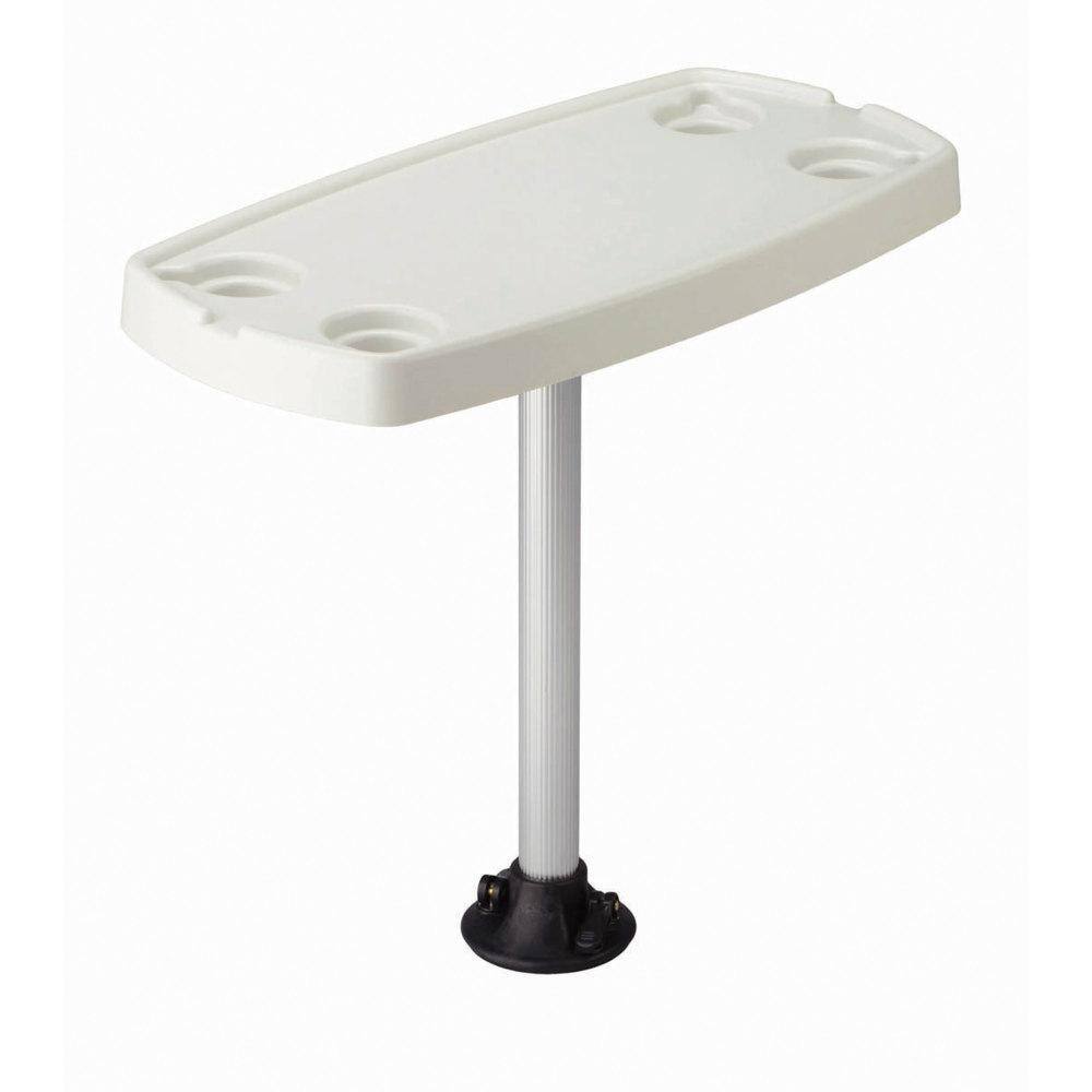 UPC 038203010144 product image for Garelick Rectangular ABS 16 in. x 32 in. Table Top with Attached Table Adapter S | upcitemdb.com