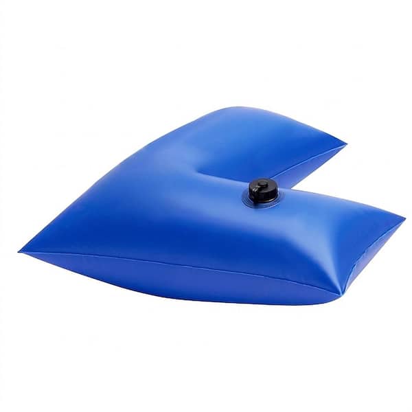 Corner Pool Water Tubes 4-Pack 22.4 x 22.2 in., Winter Pool Cover Weight Bags with Leakproof Cap