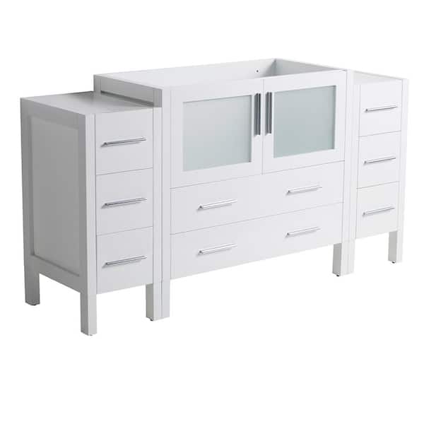 Fresca Torino 60 in. Modern Bathroom Vanity Cabinet Only in White