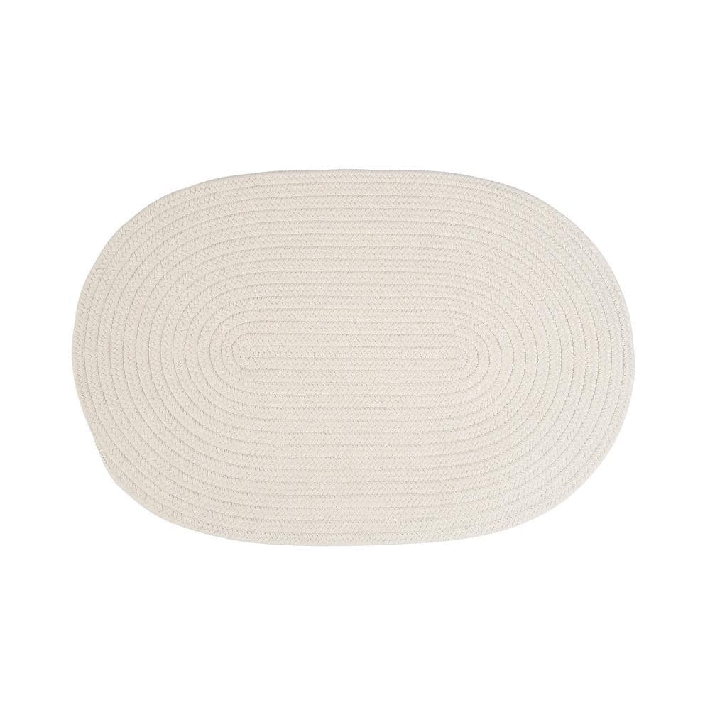 Boca White 18 in. x 30 in. Polypropylene Door Mat