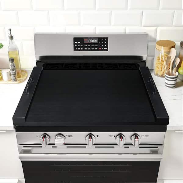 Adrinfly 29.5 in. x 22 in. Noodle Board Stove Cover with 2