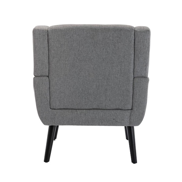 Grey material chair new arrivals