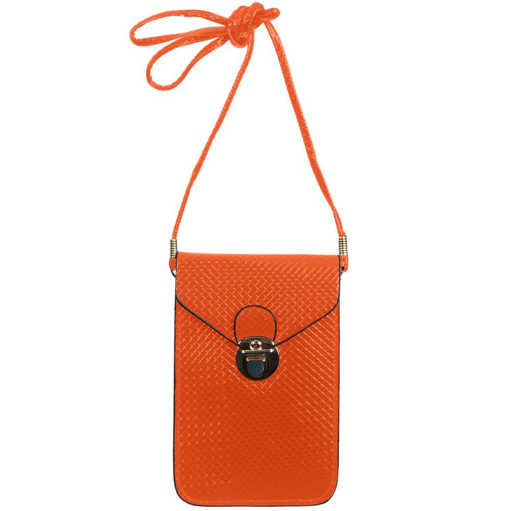 Authentic HERMES Small Orange Shopping/Gift Bag, 8.5 x 6 inch