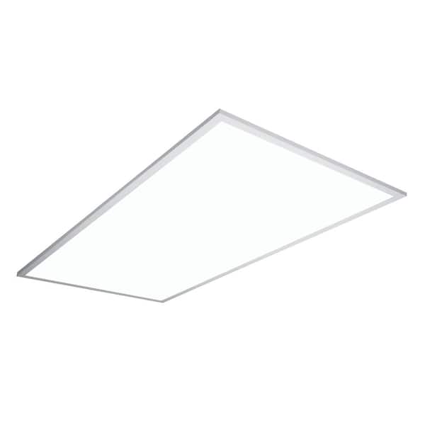 Metalux FPanel 62.2-Watt 2 ft. x 4 ft. White Integrated LED Dimmable Flat Panel Troffer Cool White