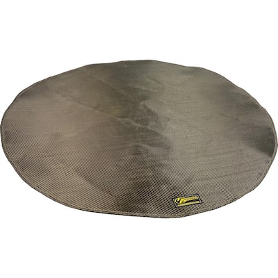 Deck Armor Fire Pit and Deck Heat Shield Round 36 in. Dia Withstands 1200°F Constant