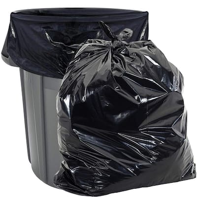 Ox Plastics 42 Gallon 1.5 Mil Extra Large Heavy Duty Contractor Bags, Made  in USA, Trash Bag-41x55 Clear (50 Bags) 