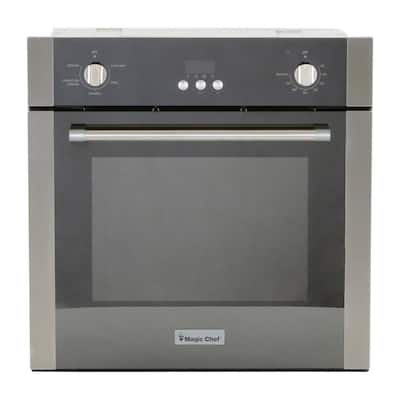KitchenAid24 in. Single Electric Wall Oven Self-Cleaning with Convection in Stainless Steel