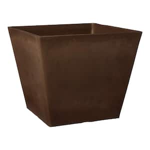 Simplicity Square 12 in. x 10 in. Chocolate PSW Pot