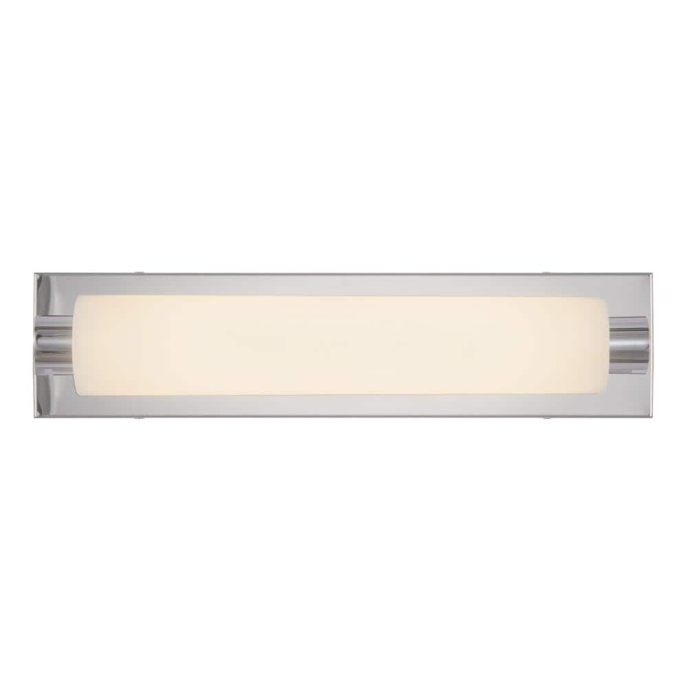 Charleston 19-in Chrome dimmable LED Bathroom Vanity Light price history on PriceWatchPro