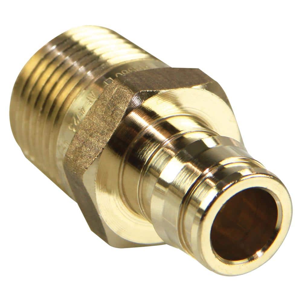 ProPEX 1/2 in. PEX-A Expansion Barb x 1/2 in. NPT Lead-Free Brass Male Threaded Adapter price history on PriceWatchPro