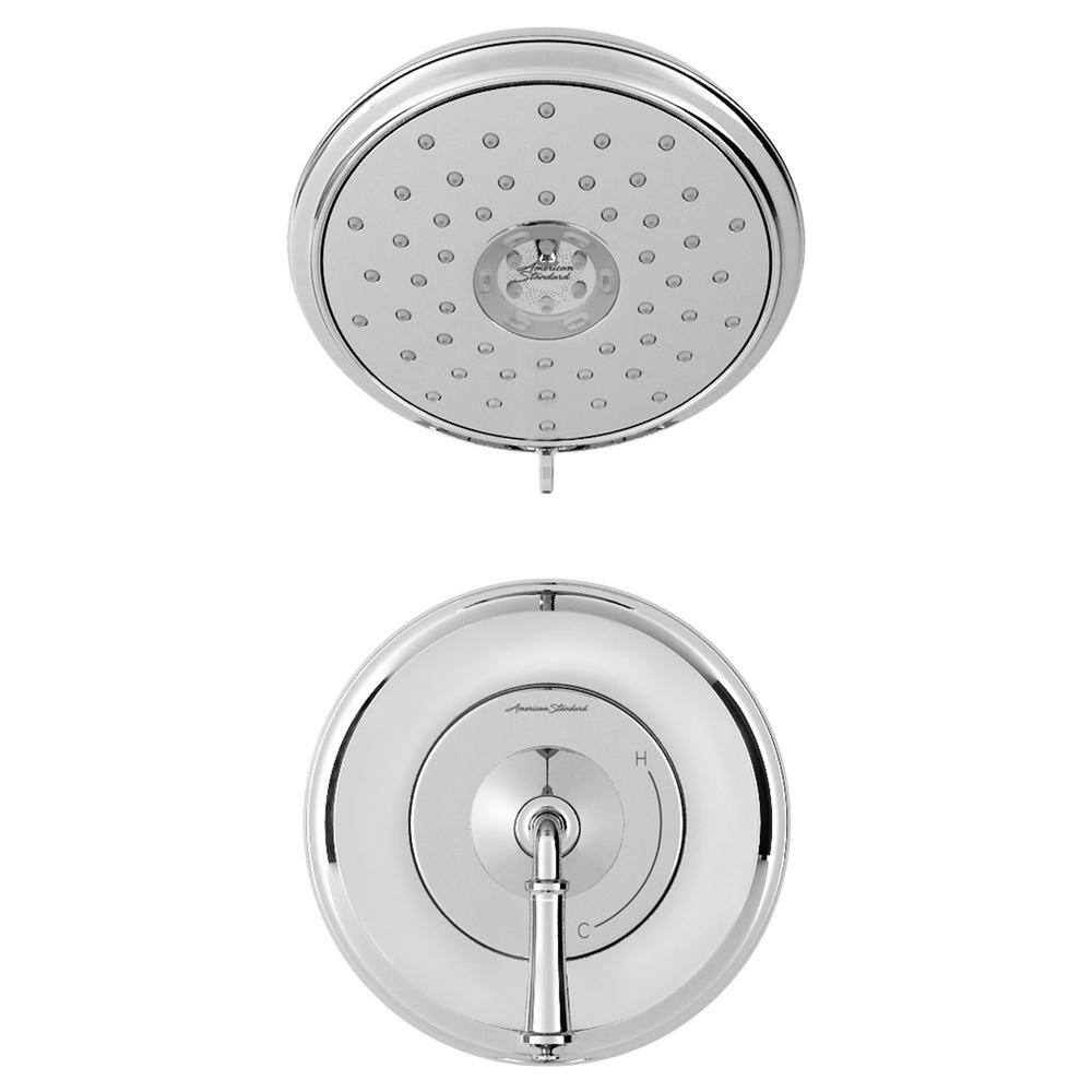 Delancey Polished Chrome Single-Function Wall Mounted Shower Kit