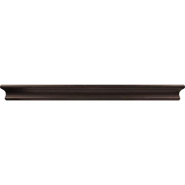 High & Mighty 24 in. Espresso Tool Free Floating Shelf 515612 The