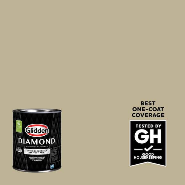 Glidden Diamond 1 qt. PPG1026-3 Easy Flat Interior Paint with Primer