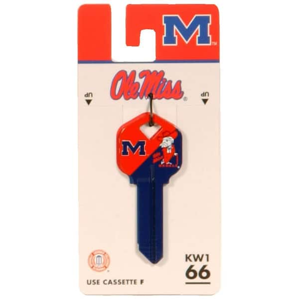Hillman #66 NCAA Mississippi Rebels Key Blank