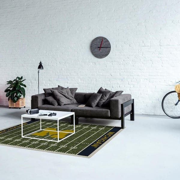 University Of Michigan 6 ft. x 8 ft. Homefield Area Rug