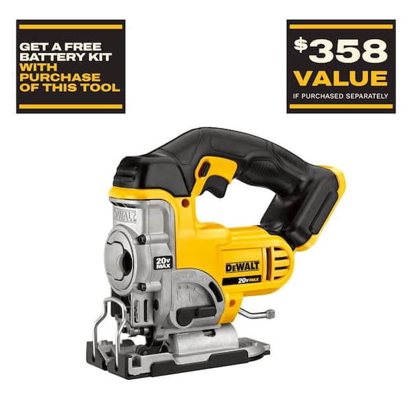 20V MAX Cordless Jig Saw (Tool Only)