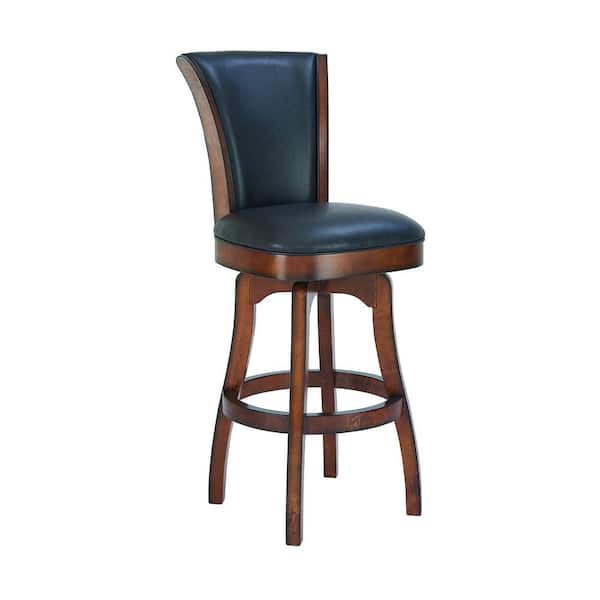 Armen Living Raleigh 45 in. Brown Bar Stool