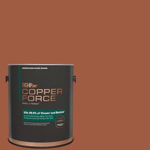 1 gal. #HDC-AC-01 Nouveau Copper Semi-Gloss Enamel Interior Virucidal & Antibacterial Paint & Primer
