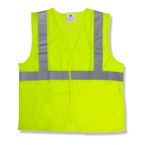 Cordova Large Lime Green High Visibility Class 2 Reflective Safety Vest