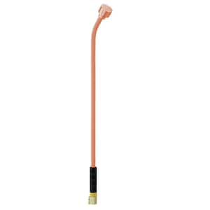 34 in. Shower Wand with Shut-Off Copper