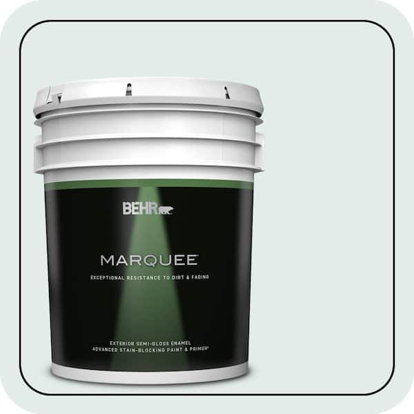 BEHR MARQUEE 5 gal. #ICC-92 Refreshed Semi-Gloss Enamel Exterior Paint & Primer