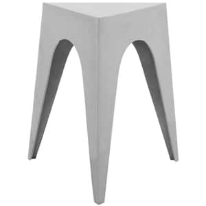 Indium 14 in. Silver End Table