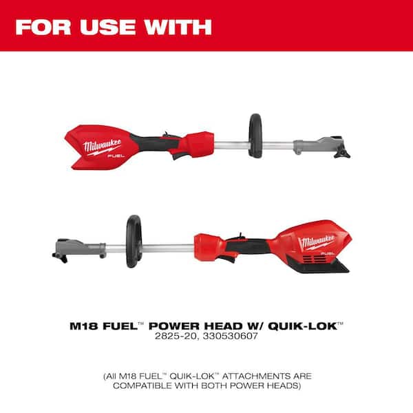Milwaukee M18 FUEL QUIK-LOK Rubber Broom Attachment 49-16-2740