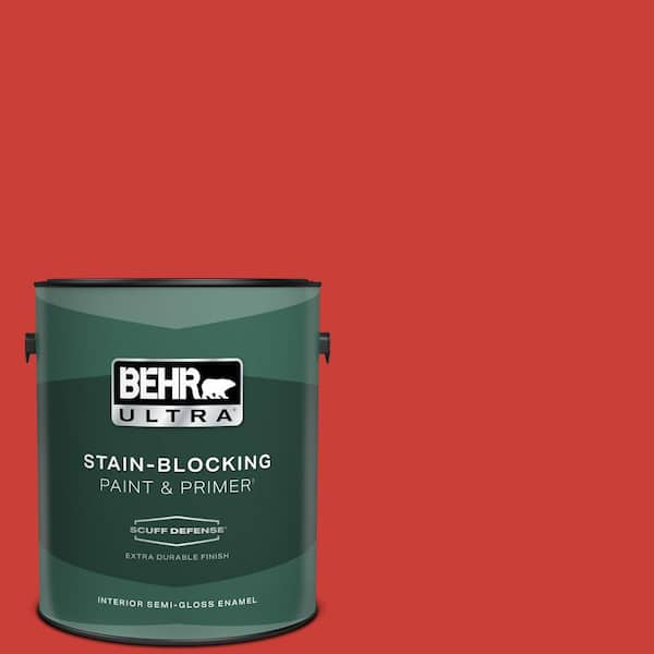 BEHR ULTRA 1 gal. #P170-7 100 MPH Extra Durable Semi-Gloss Enamel Interior Paint & Primer