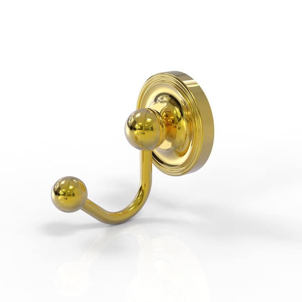 Allied Brass Prestige Regal Collection J-Hook Robe/Towel Hook in Polished Brass