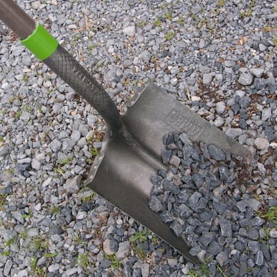 47 in. Fiberglass Handle Transfer Shovel with Comfort Step