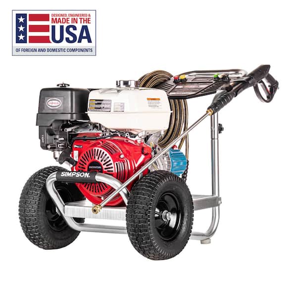 SIMPSON 4200 PSI 4.0 GPM Gas Cold Water Pressure Washer with HONDA GX390 Engine
