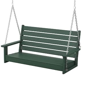 Monterey Bay 48 in. 2-Person Rainforest Canopy HDPE Plastic Swing