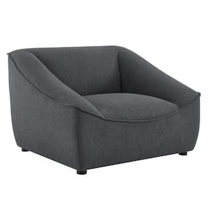 Comprise Charcoal Gray Arm Chair