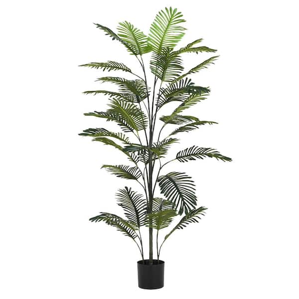 Afoxsos 7 ft. Artificial Palm Tree in Pot