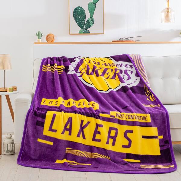 THE NORTHWEST GROUP NBA Digitize Los Angeles Lakers Raschel Throw