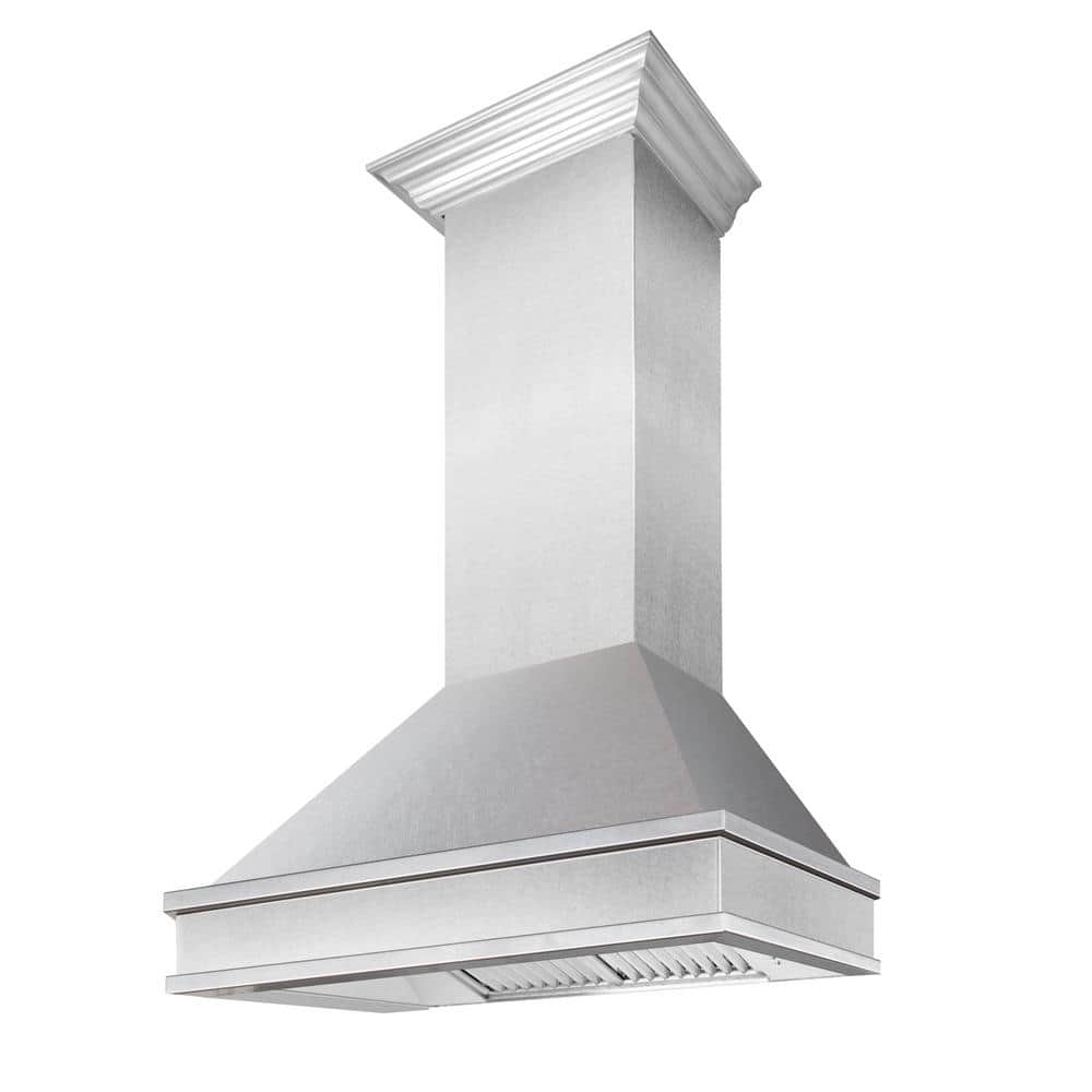 30 in. 400 CFM Ducted Vent Wall Mount Range Hood in Fingerprint Resistant Stainless Steel
