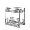 Household Essentials C21217-1 11.5 inch Two Tier Sliding Organizer