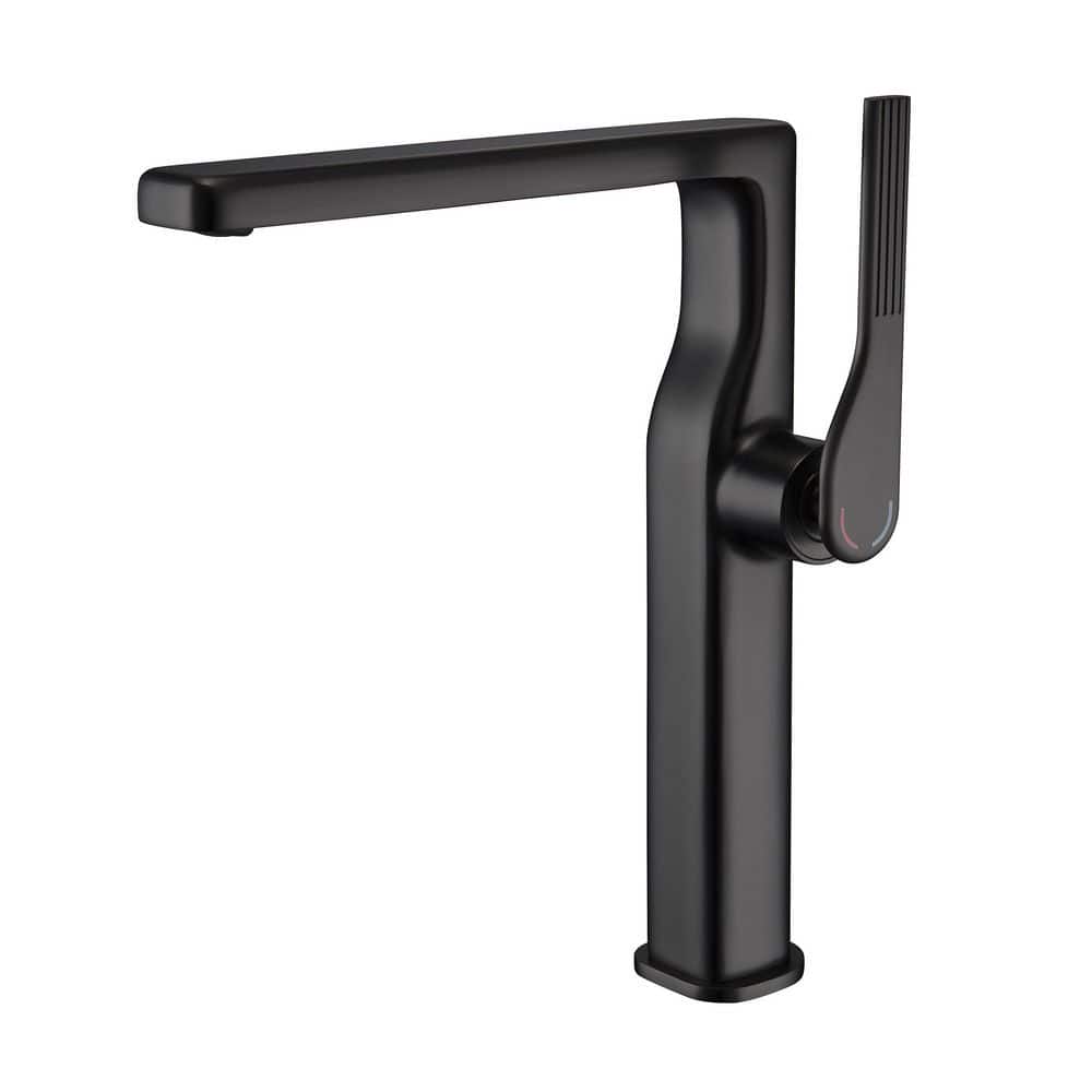 Bathroom Sink Faucet Single Hole Standard with Single-Handle in Black price history on PriceWatchPro