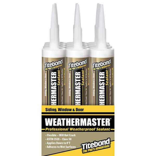 9.5 oz. Black WeatherMaster Exterior Sealant (12-Pack)