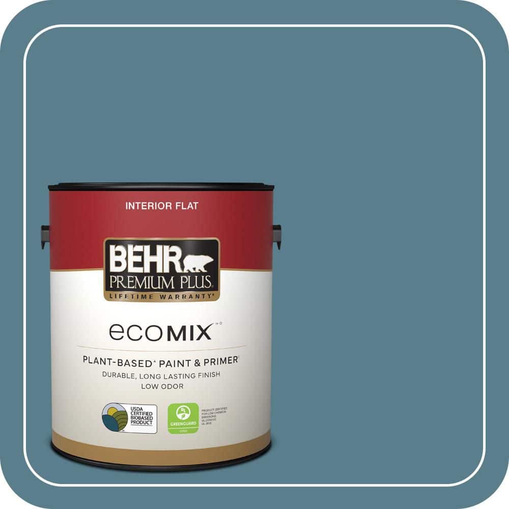 1 gal. Home Decorators Collection #HDC-FL14-11 Cotton Denim Flat EcoMix Plant-Based Interior Paint & Primer price history on PriceWatchPro