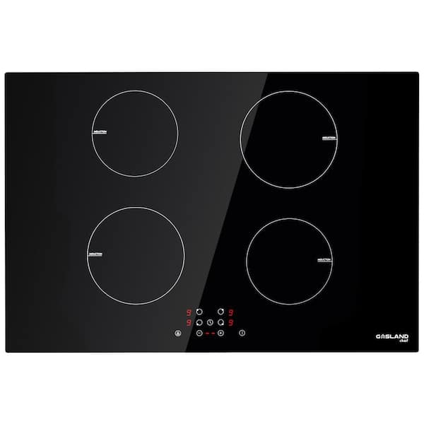 30 in. Smooth Induction Cooktop with 4-Elements in Black