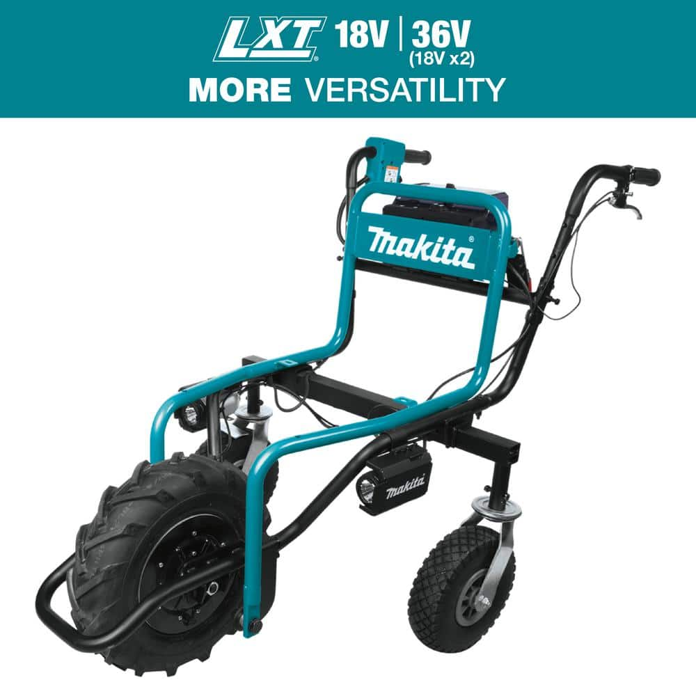 18V X2 LXT Lithium-Ion Brushless Cordless Power-Assisted Hand Truck/Wheelbarrow (Tool-Only) -  Makita, XUC01Z