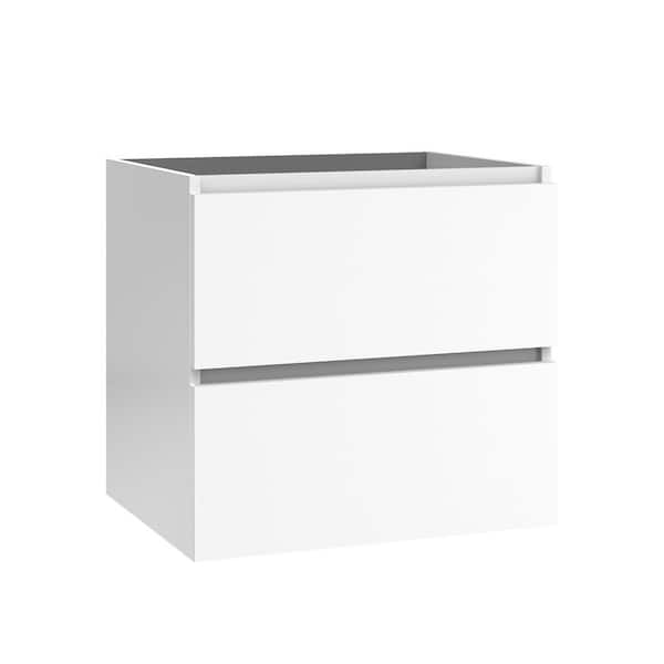 Flora 23.2 in. Bath Vanity Cabinet without Top in Glossy White Assembled