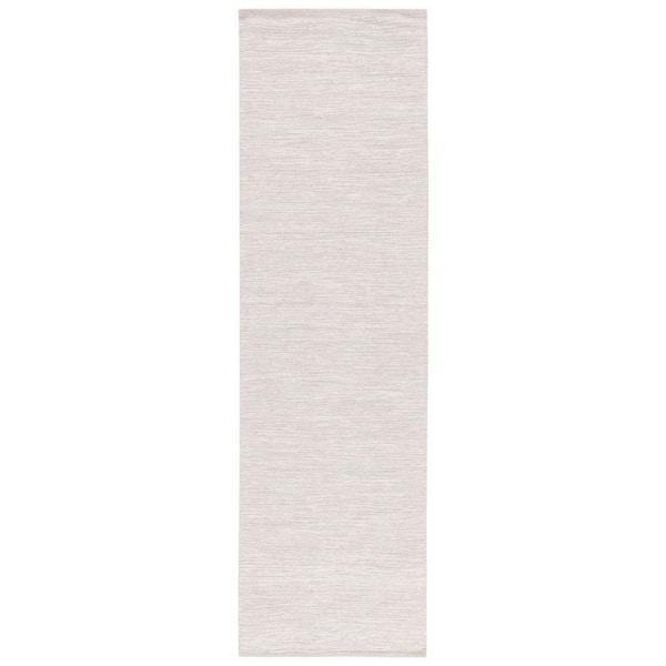SAFAVIEH Montauk 2 ft. x 8 ft. Beige Modern Solid Runner Rug MTK321B-28 ...