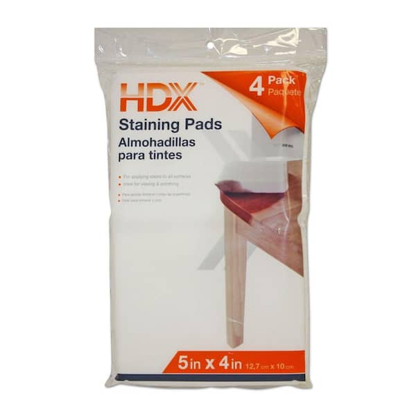 HDX 4 Pack Staining Pads 88-WFSP4T - The Home Depot