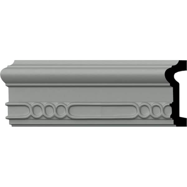 Ekena Millwork 1-3/8 in. x 3-1/2 in. x 94-1/2 in. Polyurethane Dover Casing