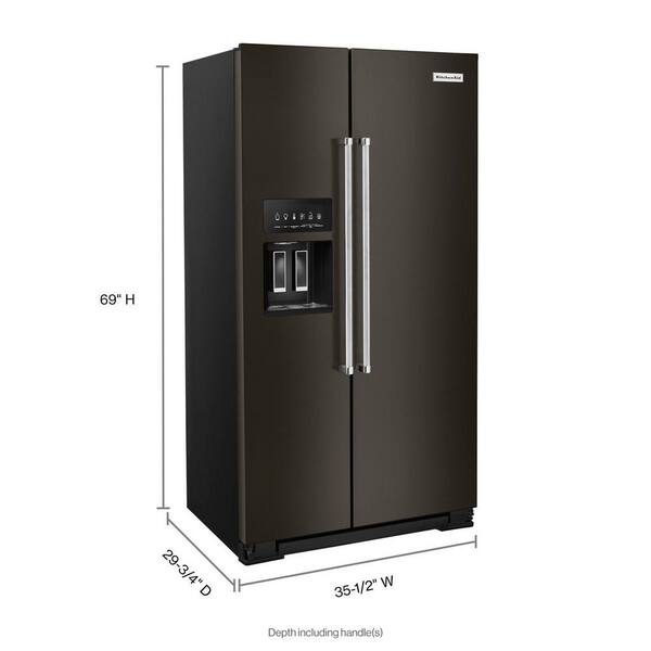 https://images.thdstatic.com/productImages/9ccc2ff1-06fa-44a3-be0c-999b650dac2a/svn/black-stainless-with-printshield-finish-kitchenaid-side-by-side-refrigerators-krsc700hbs-1d_600.jpg