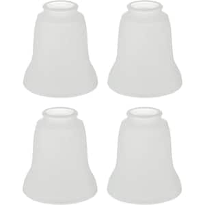 2-1/8 in. Fitter x Dia 4-1/2 in. x 5 in. H, 4PK - Lighting Accessory - Replacement Glass - Frosted