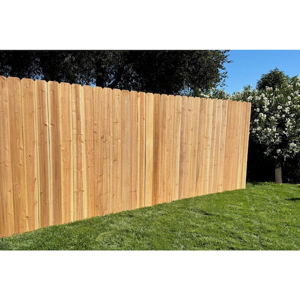 Cedar Fencing – Dog Eared or Flat Top Picket – 1x6x6 – #1 Grade 3/4″ Thick  - Viking Fence