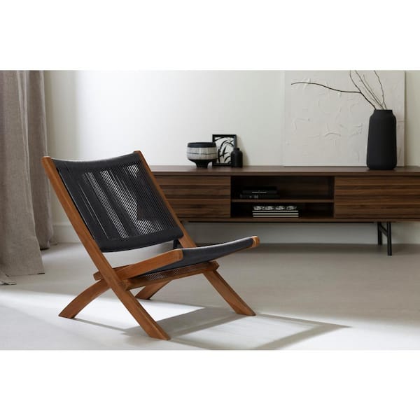 South Shore Balka Natural and Gray 24 in. Accent Without Cushion